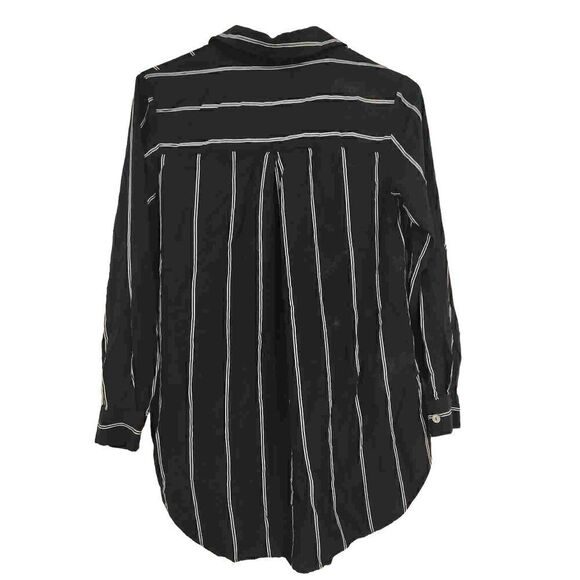 Philosophy button down shirt size small black white - Picture 6 of 7